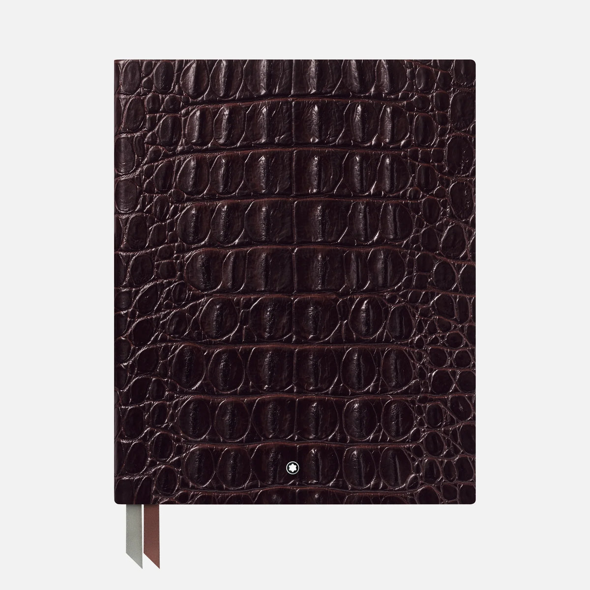 Montblanc Notebook #149 Croco Print matte brown lined