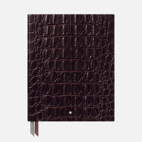 Montblanc Notebook #149 Croco Print matte brown lined