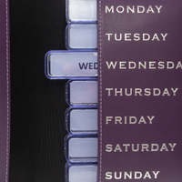 Ettinger Sterling Pill Case Purple