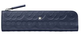 Montblanc Meisterstuck Selection 1 Pen Pouch Around the World in 80 Days Blue