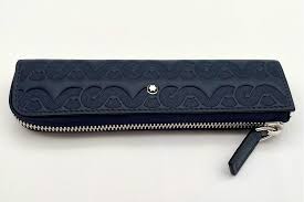 Montblanc Meisterstuck Selection 1 Pen Pouch Around the World in 80 Days Blue