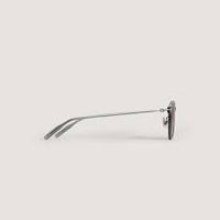 Montblanc Round Sunglasses With Grey Injection Frame