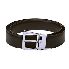 Montblanc Black/brown 30 mm reversible leather belt