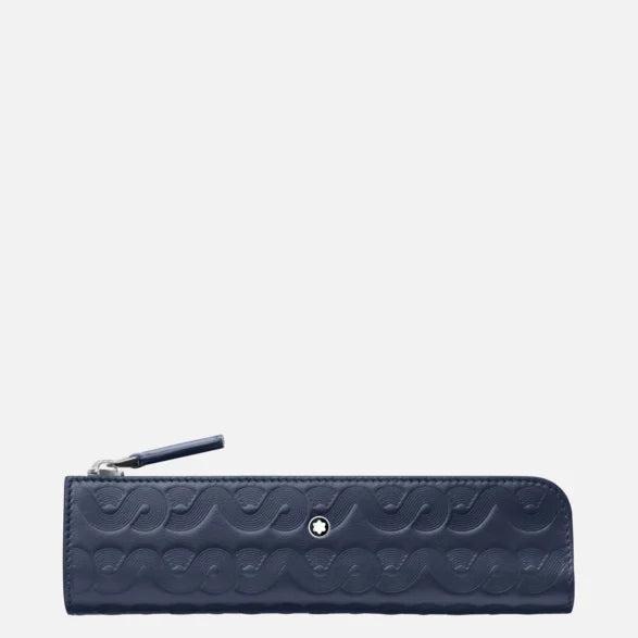 Montblanc Meisterstuck Selection 1 Pen Pouch Around the World in 80 Days Blue