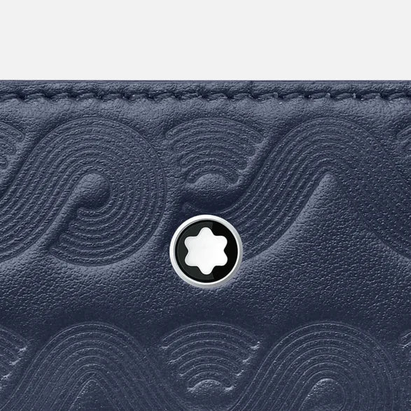Montblanc Meisterstuck Selection 1 Pen Pouch Around the World in 80 Days Blue